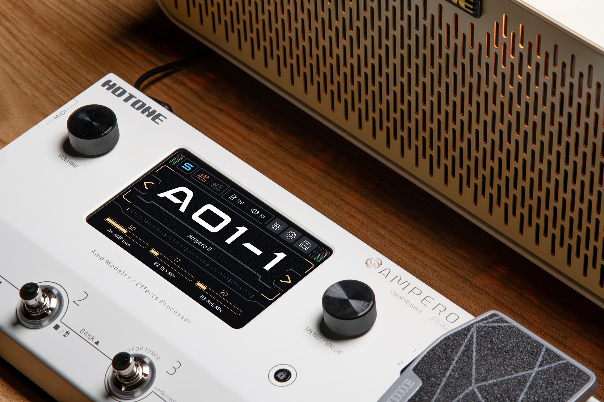 Hotone Ampero II MP-350 – Modeling Guitar and Bass Multi-Effects