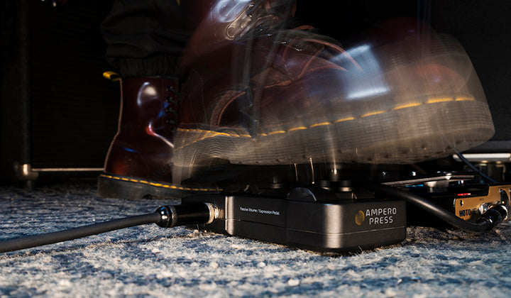 Hotone Ampero Press 25kΩ – Compact Volume and Expression Pedal